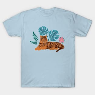 Tropical Jungle Tiger T-Shirt